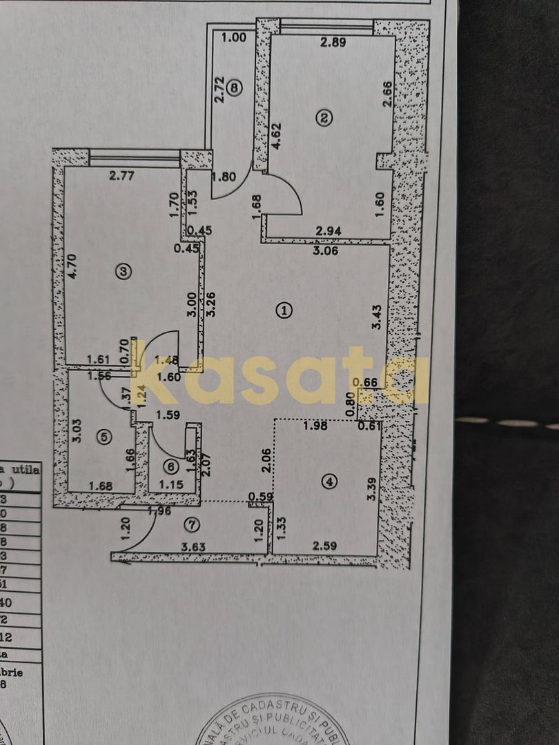 3 camere 4City North - Schiță 14