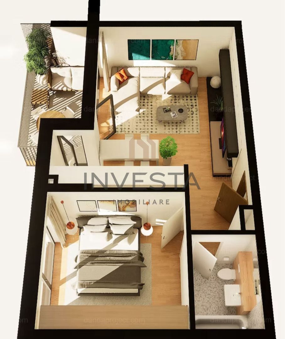 Apartament spatios/Complex rezidential premium - Schiță 2