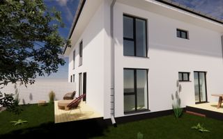 Casa tip Duplex in Selimbar-Calitate garantata-250 mp teren- 120 mpu - Poză 4