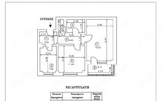 Vând apartament 2 camere - Poză 8