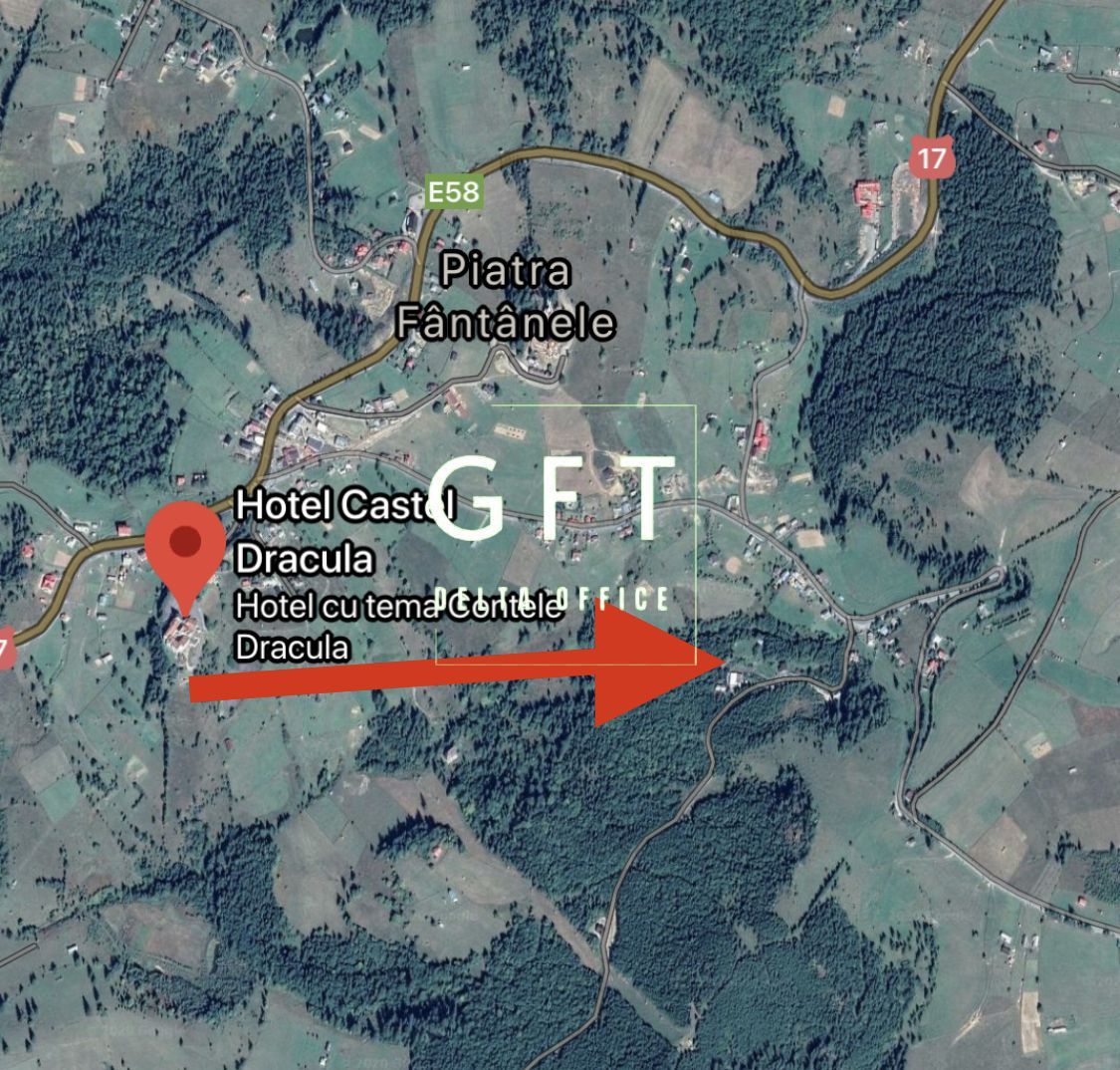 Teren+ constructie, zona Castel Dracula - Poză 1