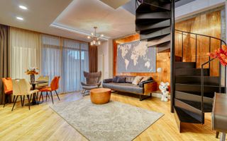 Duplex de lux cu 3 camere | Dinamic City | Mobilat și utilat complet | - Poză 8