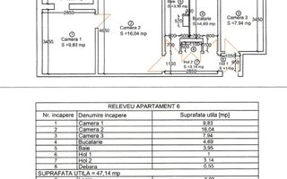 Apartament cu 3 camere de vânzare în zona Take Ionescu – Etajul 1 - Poză 2