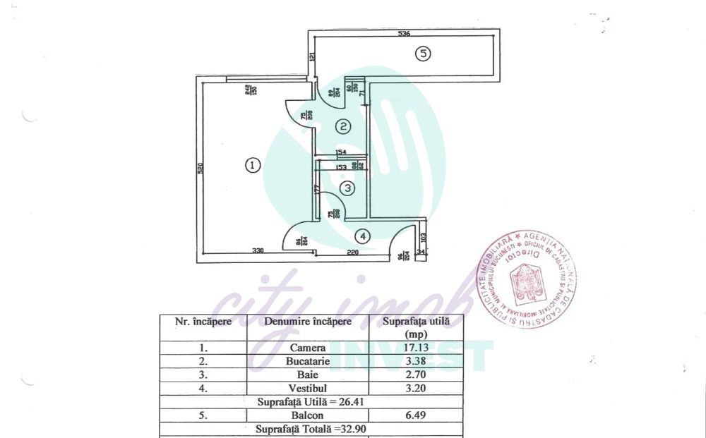 Garsoniera | Posibilitate centrala proprie | Campia Libertatii - Poză 11