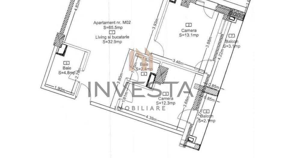Apartament 3 camere premium, 3 balcoane, totul nou, Wings - Zorilor - Poză 9