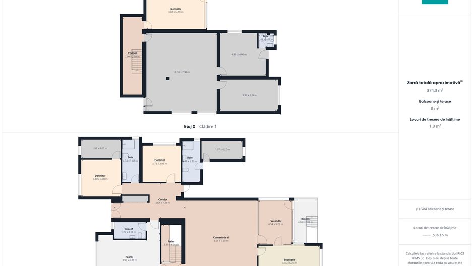 Casă de lux Oncea, piscină, 400 mp - Poză 60