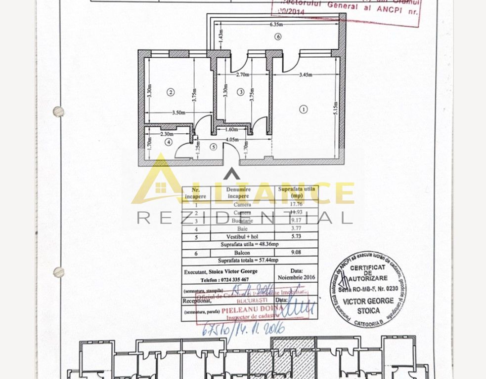 Aparatorii Patriei - 2 camere Decomandat+Parcare - Poză 14