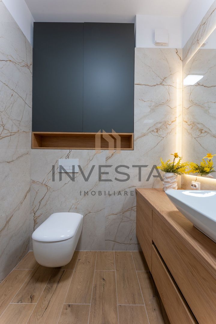 2 camere spatioase, finisaje de lux, bloc nou – Floresti - Poză 13