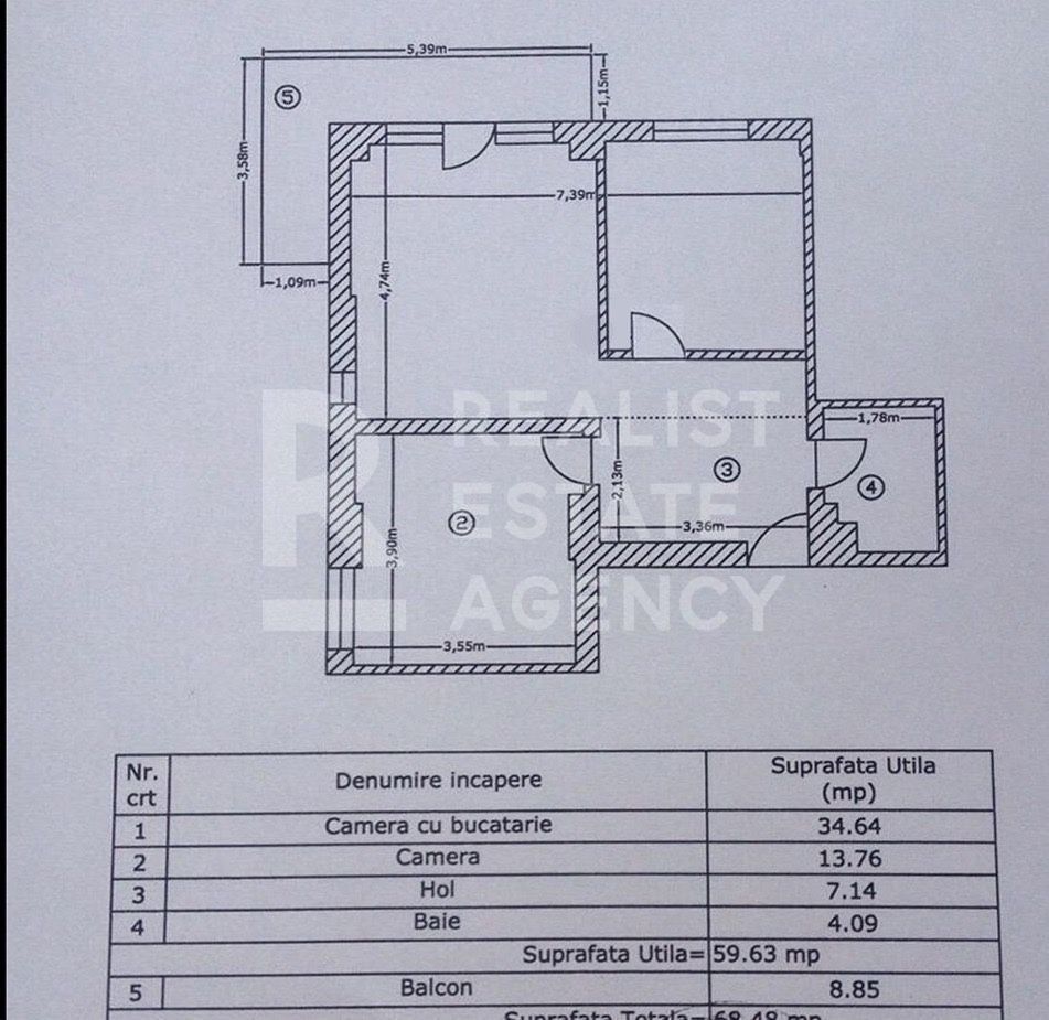 Vânzare, apartament cu 3 camere în zona Militari Residence - Poză 7