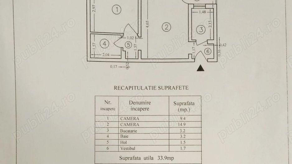 Vând apartament 2 camere zona Rahova - Poză 10