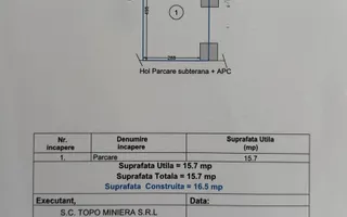 2 camere | Mobilat | Parcare | Etaj 5 | Alezzi Odyssey - Resort modern - Schiță 22