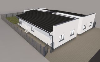 Duplex modern la sol, la cheie, 90mp utili, 350mp teren, Giarmata - Poză 3