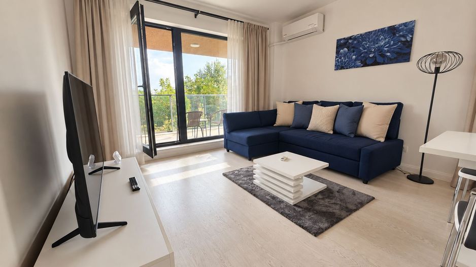 Apartament 2 camere de închiriat în Pipera, 56 mp, 550 €/lună, mobilat - Poză 9