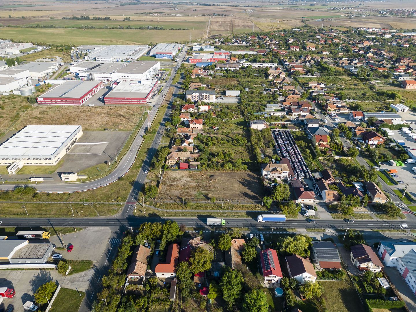 Teren intravilan cu 2 fronturi stradale în Gai - Poză 3