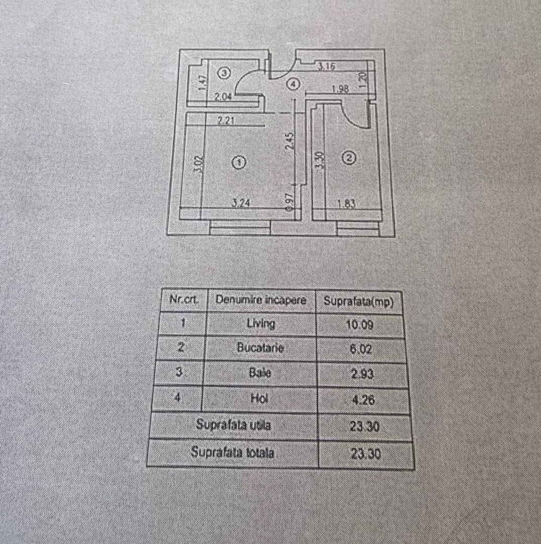 Garsoniera de inchiriat | MIlitari Residence | Demisol I - Poză 10