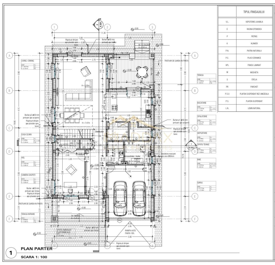 Vila Exclusivista // 6 camere *590mp* 2 parking // Pipera – Iancu Nicolae - Schiță 45
