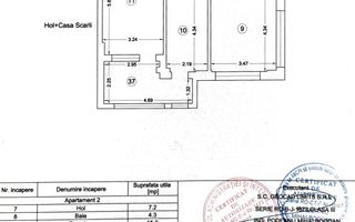 Apartament 2 camere Zen Residence - Centrul Comercial TOM -loc parcare - Schiță 15