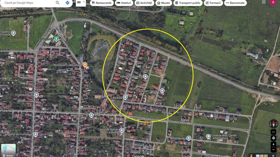 Chisoda-Lac | 591 mp | Toate Utilitatile | Langa asfalt - Poză 1