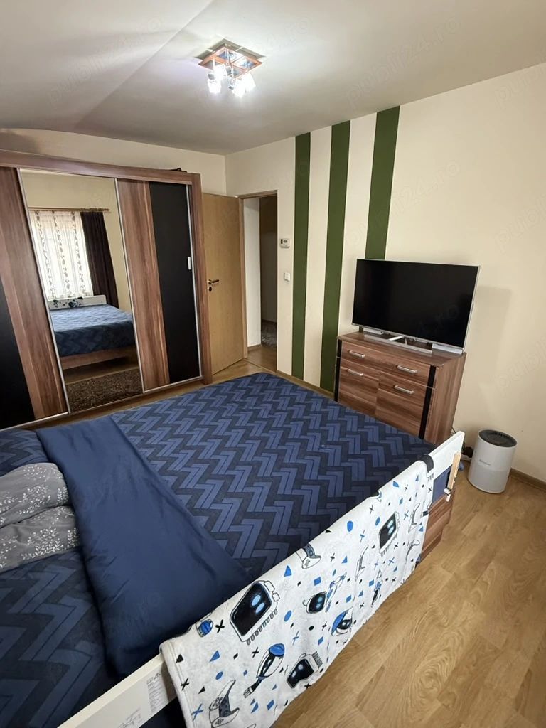 Apartament 3 camere,Mansarda, Zona Dambovita, Mobilat si Utilat complet - Poză 2