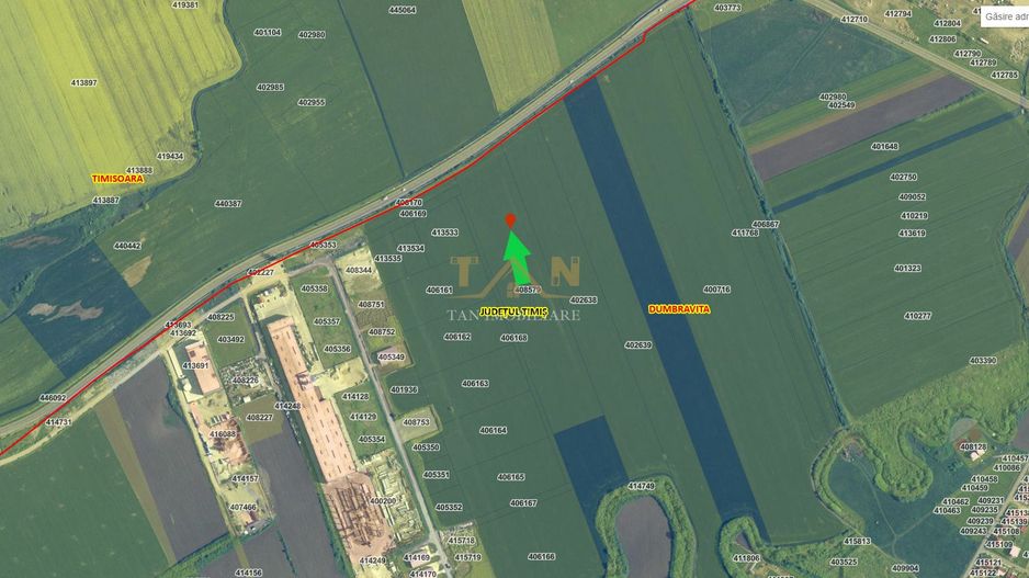 Teren cu front la centura Timisoara Zona de Nord Dumbravita - Poză 2