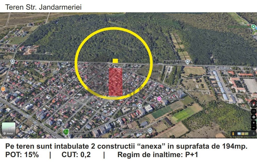 Teren padure Baneasa Jandarmeriei - Poză 1