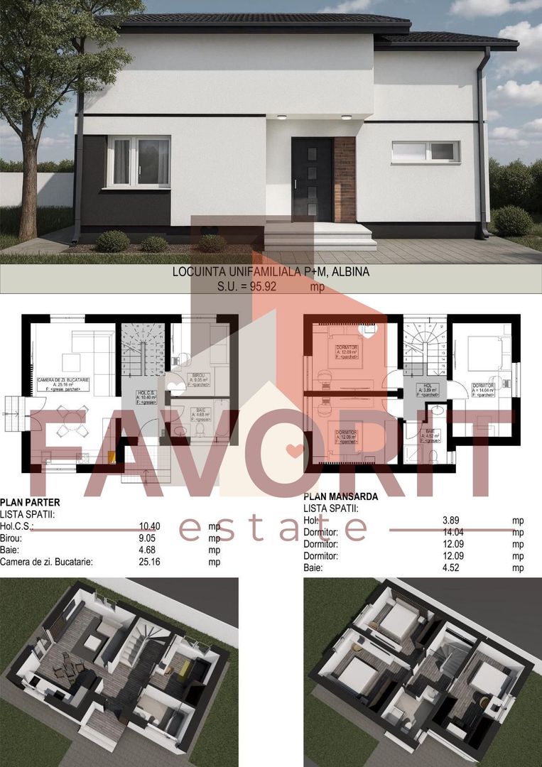 Duplex pe parter | Albina comuna Mosnita Noua | Toate utilitatile - Poză 4