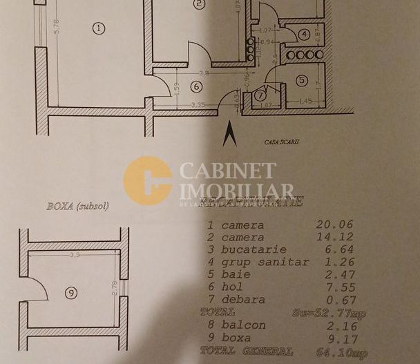 Apartament 2 camere în Copou – Strada Macazului - Poză 5