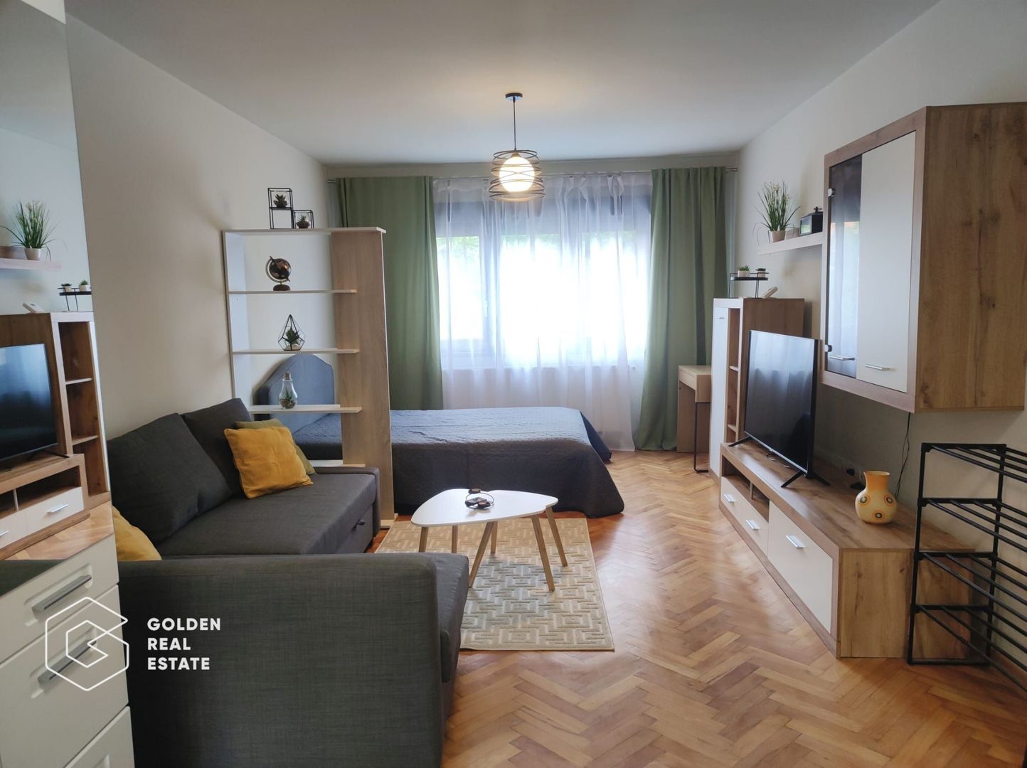 Studio tineresc, o camera, centrala si clima, Centru - Poză 1