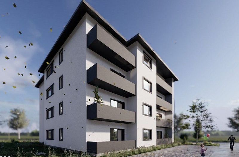 Apartament Giroc-Rudicica bloc nou - Poză 1