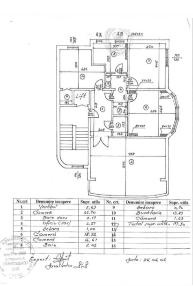 View spectaculos | B-dul Primaverii | 3 camere | 118 mp utili | - Schiță 34