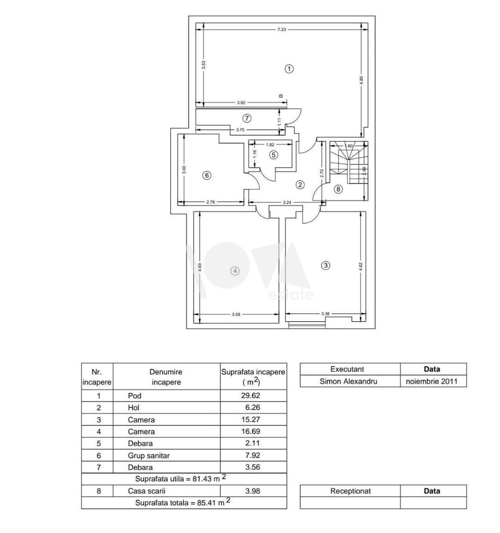 De închiriat: casă 8 camere - Eroilor / Splai / Spitalul Militar - Poză 16