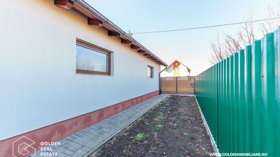 Casa noua la cheie, cu 3 dormitoare si 500 mp teren,  Sagu - Poză 17