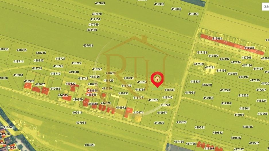 Oferim spre vanzare parcela pentru duplex,  Giroc, suprafata 507 mp, 2 fronturi - Poză 8