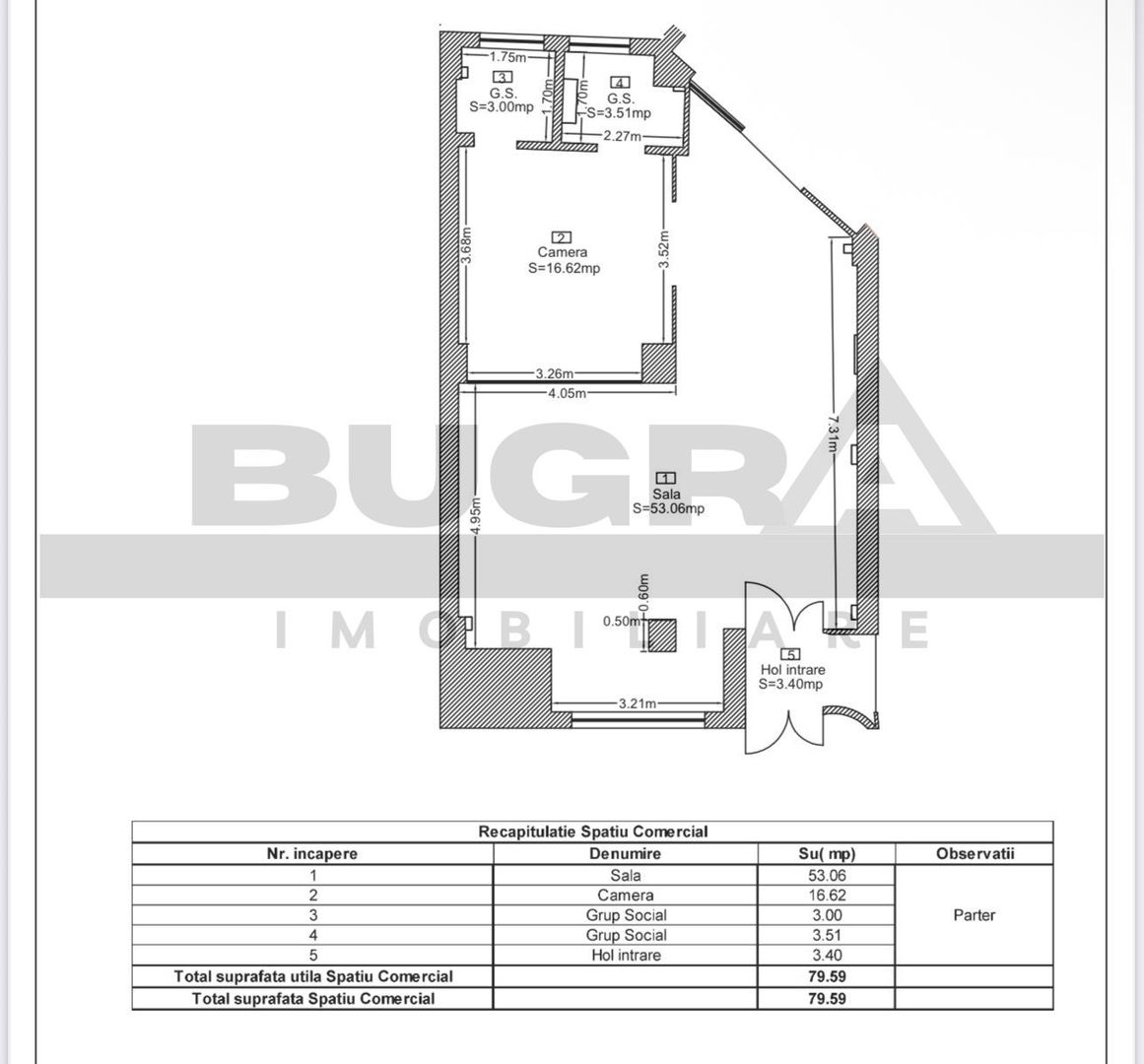 Spatiu comercial 134 mp, preluare chiriasi, zona Dorobantilor - Poză 2