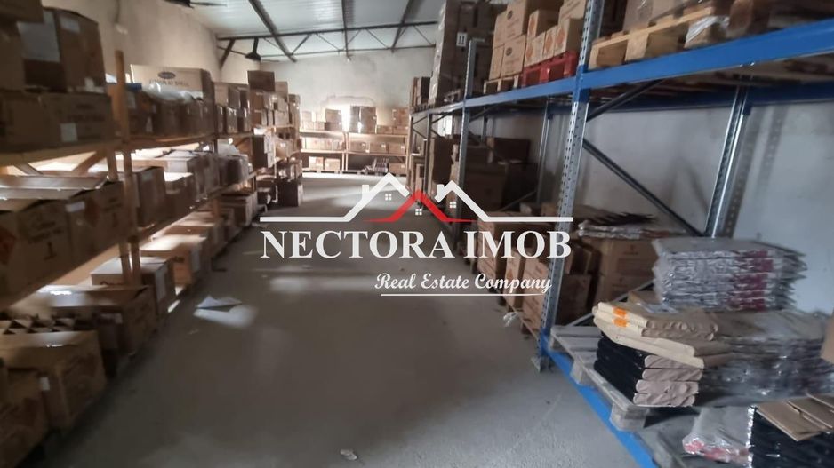 NECTORA IMOB-Hala 240 mp cu Teren 1.500 mp, Utilitati, Curte betonata - Poză 5