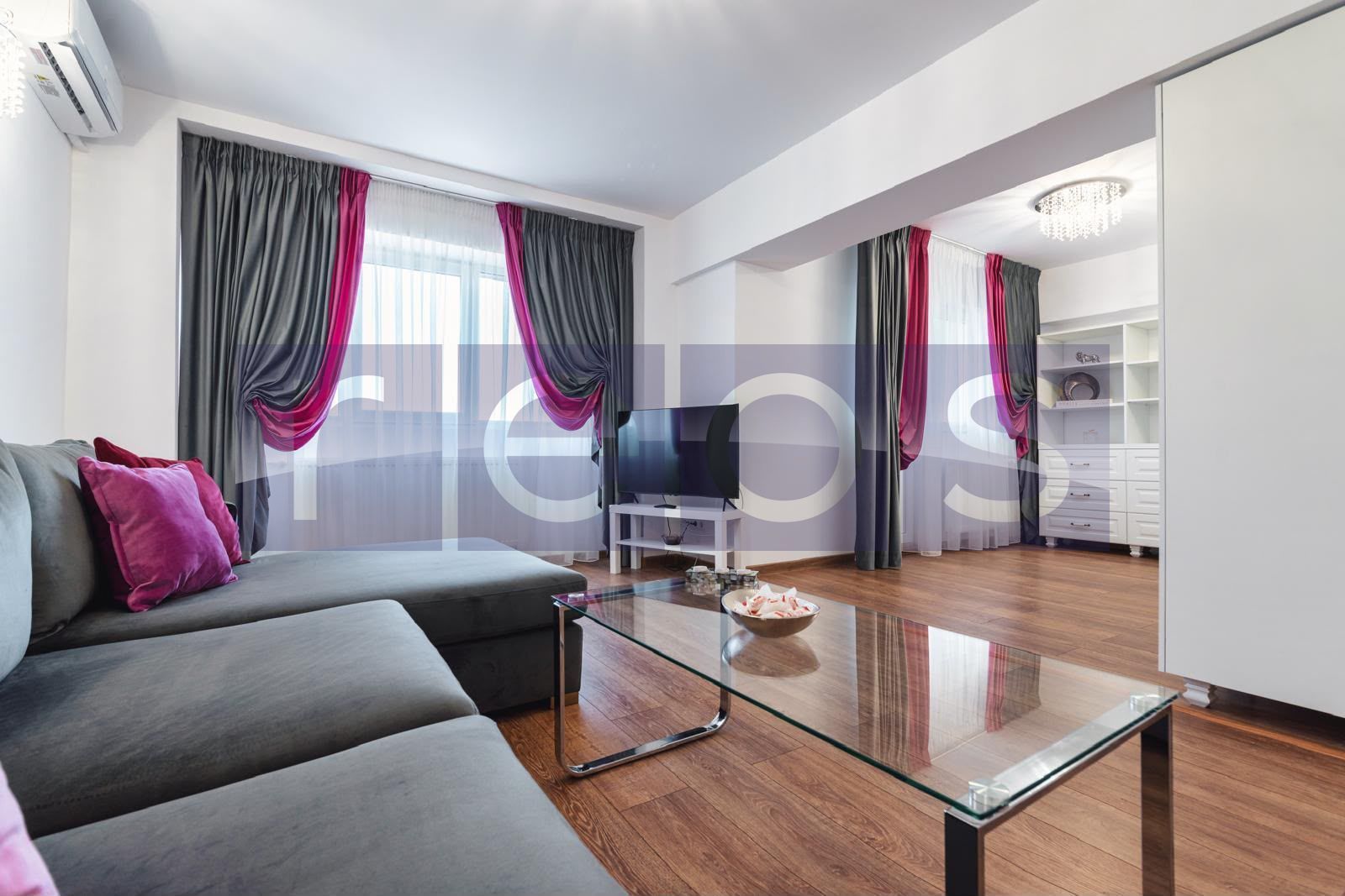 PRIMA INCHIRIERE APARTAMENT 3 CAMERE 2 BAI DOROBANTI 90MP SUPERB RENOVAT - Poză 9