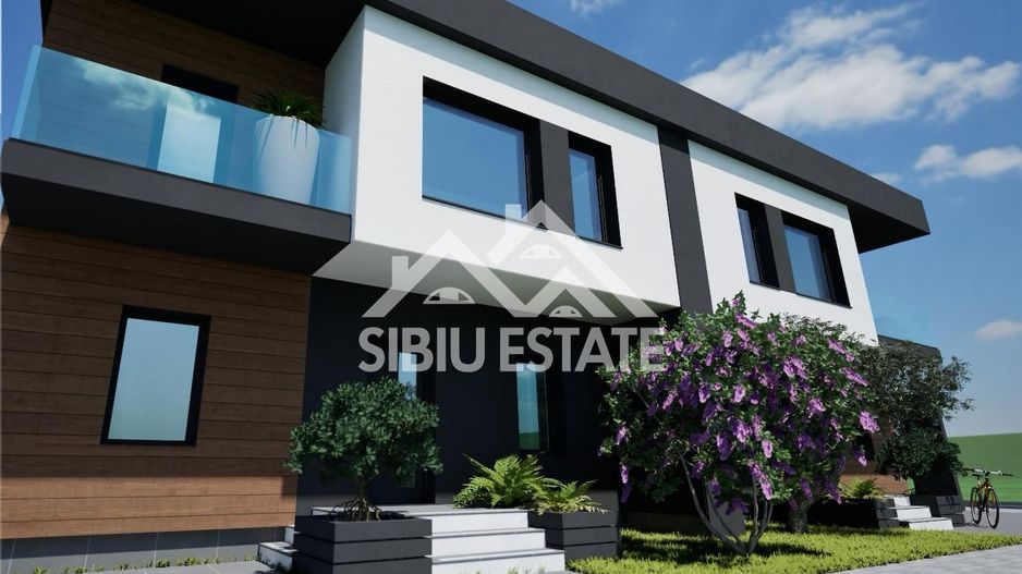 Casa nou 4 camere 129 mp utili Teren 250 mp zona buna Selimbar - Poză 2