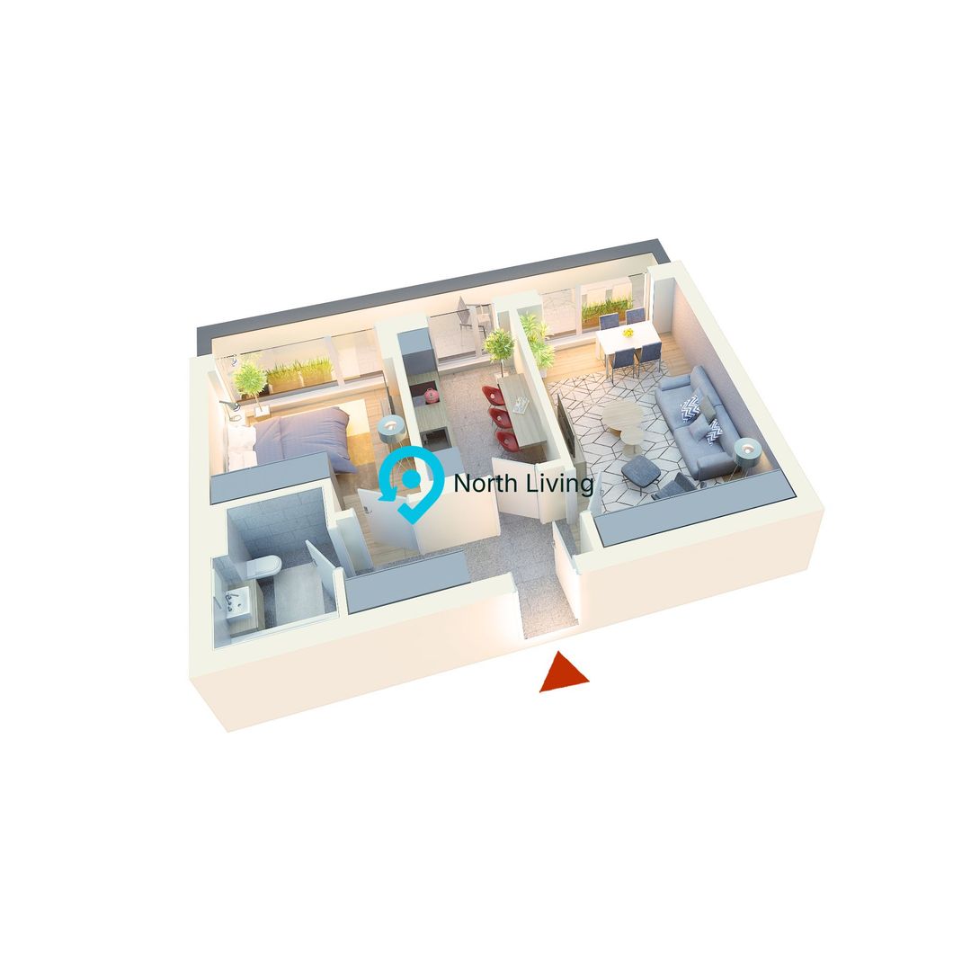 2 Camere Decomandat | Ansamblu Rezidential - Bucurestii Noi - Poză 10