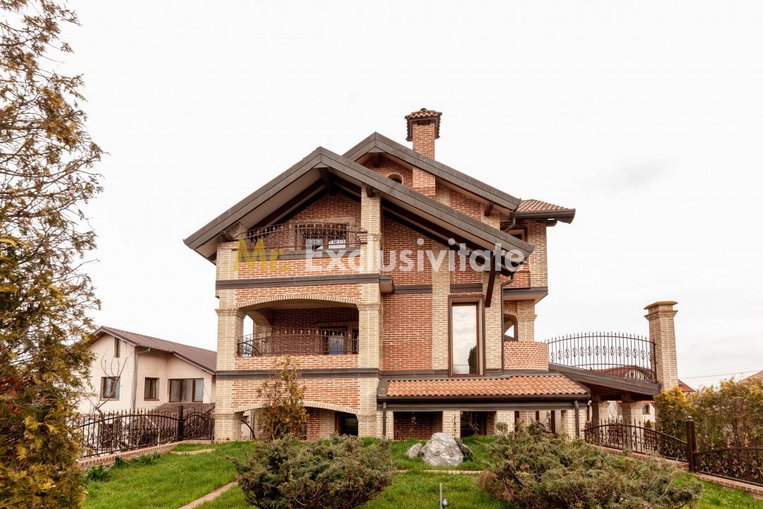 Vila impunătoare in stil italian - Ștefănești, Argeș - Poză 2