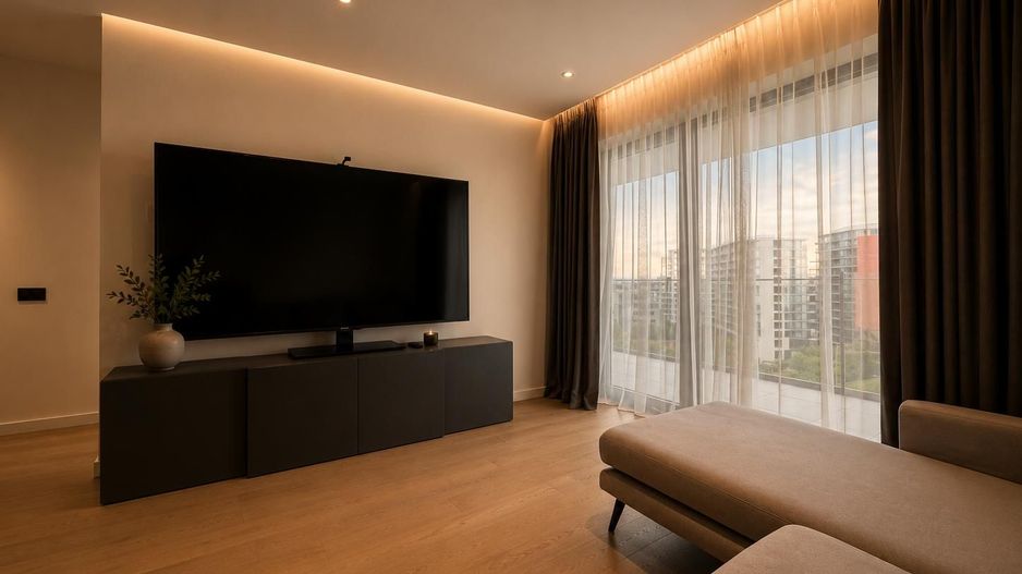 Apartament 3 camere cu terasă și vedere urbană | One Herăstrău Towers - Poză 3