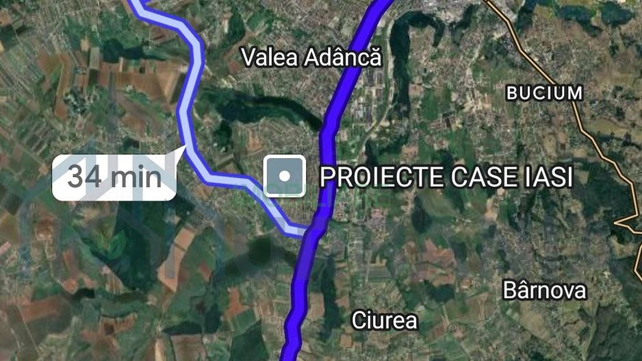 Teren intravilan pentru construcție casă, Mogoșești, Iași - Poză 3