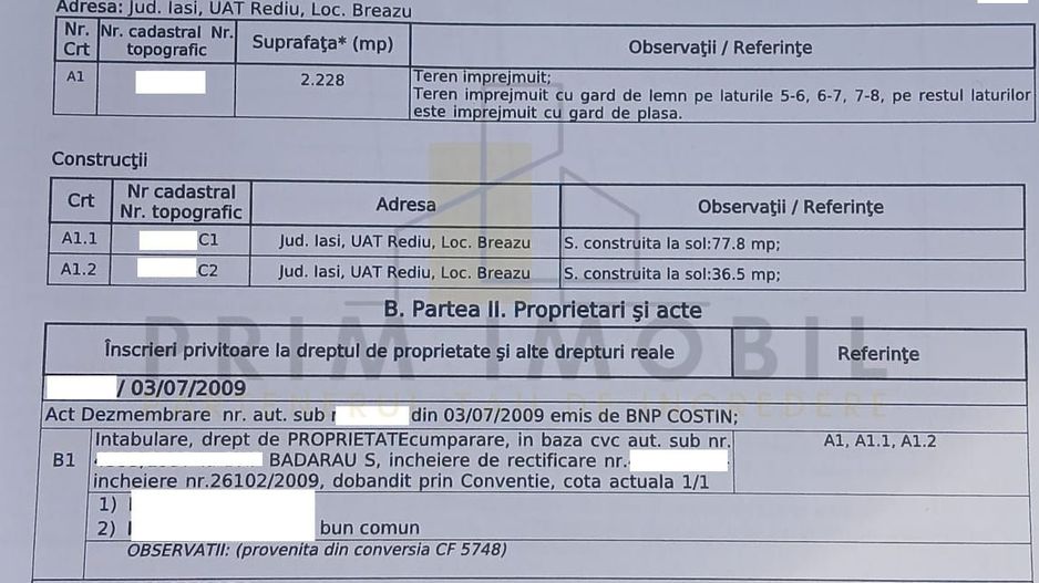 Teren Breazu, oportunitate de investitie, 10 min de Copou - Poză 7