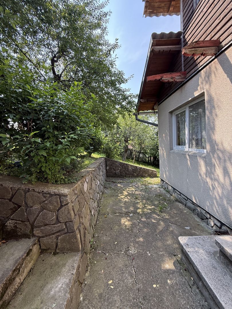 Casă parter+mansarda 80 mp+ teren intravilan 476 mp Sotrile Prahova ! - Poză 33
