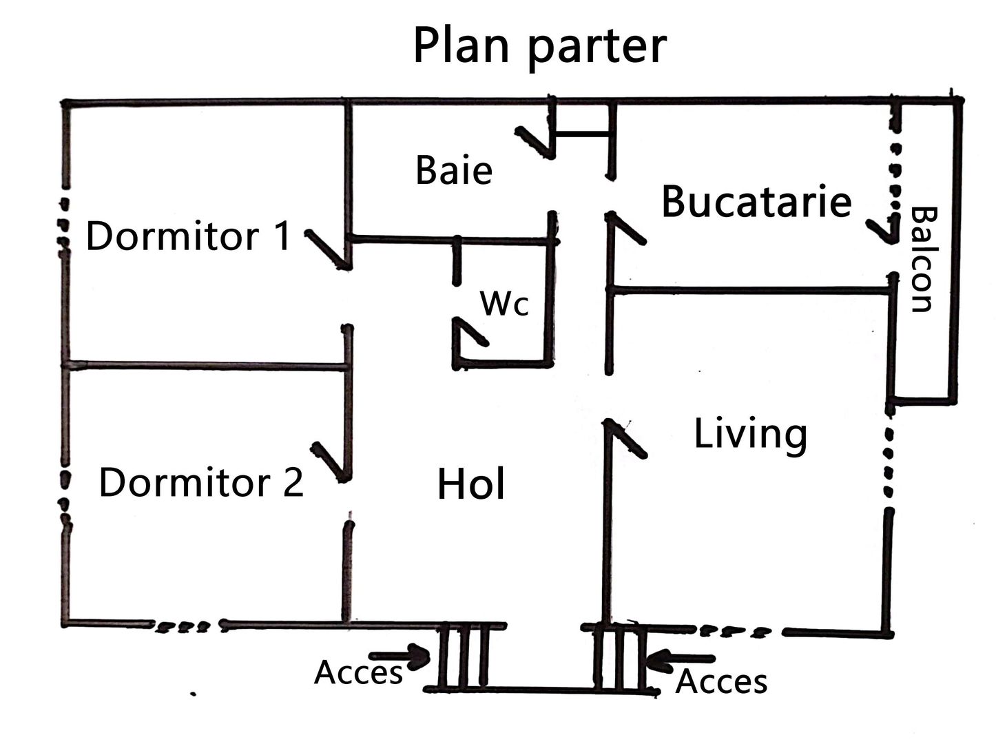 Zona Fartec -strada Buzești, Casă P+E,  construcție 1993 - Poză 12