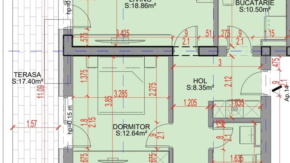 AP. 3CAM DECOMANDAT-PARCARE GRATUITA / PARCUL TEILOR,PALLADY! - Poză 1