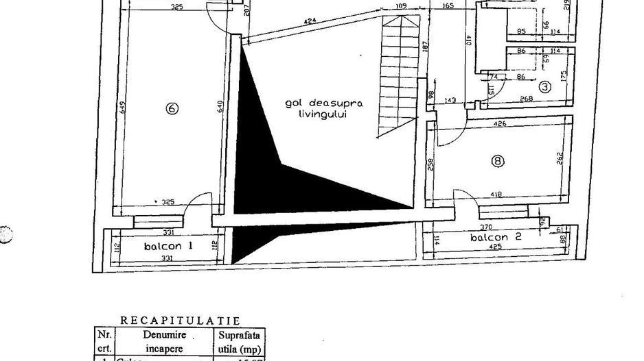 OPORTUNITATE | IMOBIL 3 APARTAMENT | 6 LOCURI DE PARCARE - Schiță 16