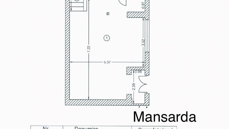 Casă consolidată la preț de apartament - Schiță 10