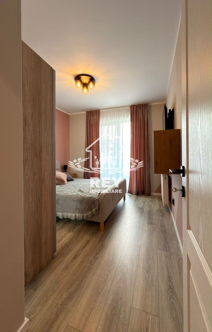 Apartament de închiriat 2 camere|Doamna Stanca|Selimbar|Nou|Parcare|Balcon - Poză 31