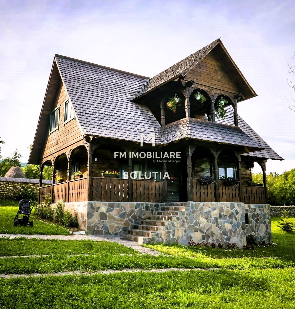 Pensiune agroturistică: 3 case tradiționale + teren în Desești - Schiță 6