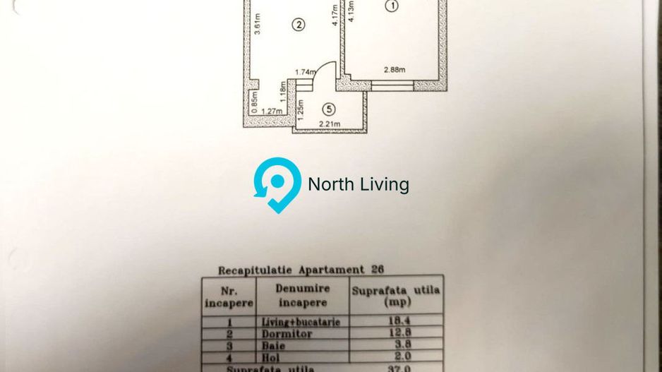 Apartament 2 Camere - Alpha Residence - Parc Tudor Arghezi - Poză 7